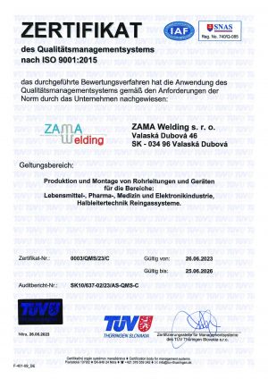 ISO 9001 NJ